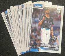 2026 Topps Series 1 - Ronny Henriquez - #290  -  LOT OF 10 - NM/Mint