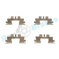 ZubehöRsatz Scheibenbremsbelag RAP Brakes R-U0233 FüR Peugeot ION Electric Zero