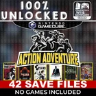 True Crime Tomb Raider P.N. 03 Hitman Matrix Batman Avatar Gamecube Memory Card