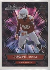 2021 Wild Card Alumination Holo-Lux Black /75 Joseph Ossai #ABC-27 0i21