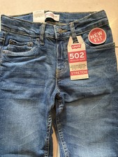 NWT Levi's Boys 502 Regular Taper Jeans Size 8 Reg 24x22 MSRP 48