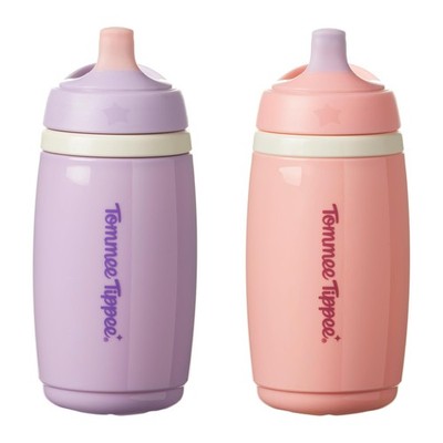 Tommee Tippee Isolierter Trinkbecher 266 ml Pink/Violett 2er