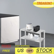 Stainless Steel Work Table Commercial Kitchen Equipment Food Prep Table 12" x30"