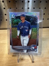 2025 Bowman Chrome Mega Box Mojo Refractor BCP-162 Christopher Polanco Blue Jays