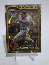 2024 Topps Gilded Collection Heston Kjerstad #91 Gold Lava Refractor 01/10 (RC)