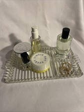 Vintage Glass Vanity Tray