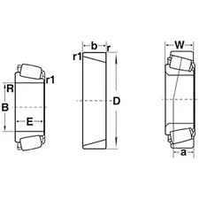 387A Tapered Roller Bearing Cone
