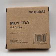 be quiet MC1 Pro M.2 NVMe SSD Cooler Heatsink w/ Heatpipe BZ003 New Sealed