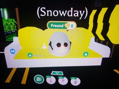 Adopt Me NFR Snowman