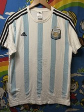 Adidas Lionel Messi #10 Argentina AFA Soccer T-Shirt Men Sz M