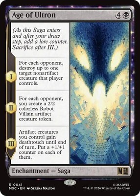 1x Age of Ultron - Commander: Marvel Super Heroes Near Mint - MTG