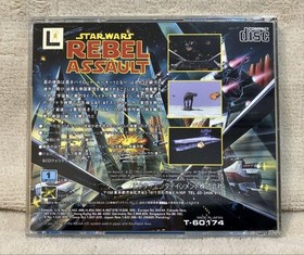 Star Wars Rebel Assault Mega CD Japan Sealed Includes Postcard & Sleeve Used Jap