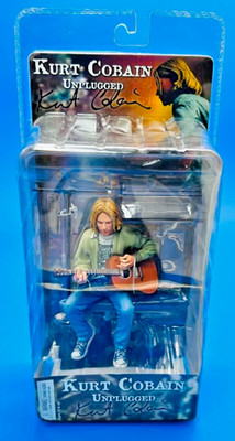 Unopened 2006 Kurt Cobain 7-inch Figure Based On 1993 MTV Unplugged Special
