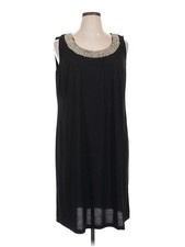 R M Richards Women Black Cocktail Dress 16