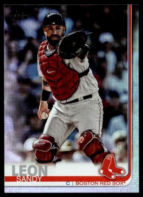 2019 Topps Rainbow Foil Sandy Leon Boston Red Sox #419