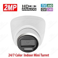 1080P 2MP CCTV HD Analog 24/7 Color Indoor Camera 2.8mm Lens TVI/AHD/CVI/NTSC 