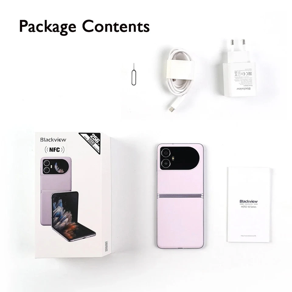 Global Version Blackview Hero 10 Foldable Smartphone 36GB+256GB NFC 108MP Camera - Image 3 of 4
