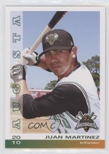 2010 Grandstand Augusta GreenJackets Juan Martinez 0b0