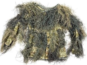 Ghillie Suit Tops Jacket Red Rock Outdoor Gear Kids Size 10-12 Green Brown Youth