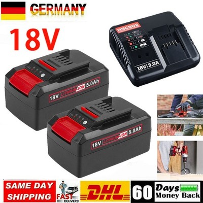 Für EINHELL 18V Ersatzakku 5,0 Ah / 8,0 Ah / Ladegerät PXC Power X-Change NEU