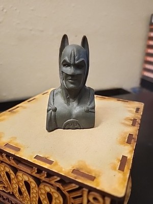 1997 BATMAN FIGURINE ERASER Batman & Robin DC Comics 