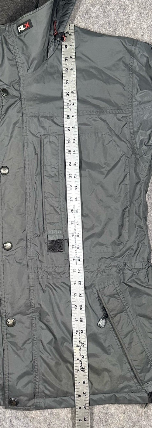RLX Polo Sport Ralph Lauren Technical Ski Jacket Men’s L Gray Gore-Tex Hood READ thumbnail 22