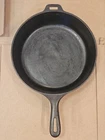 Unmarked WAGNER WARE NO. 8 CAST IRON 10 1/2 Inch CHICKEN FRYER MADE IN USA H