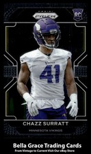 2021 Panini Prizm Chazz Surratt #419 Minnesota Vikings Rookie RC NFL Football