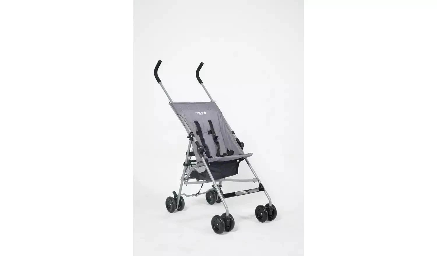 Cuggl Laurel Stroller 5 Point Safety Harness Handle height 105cm-Grey | 9445635
Opens in a new windo