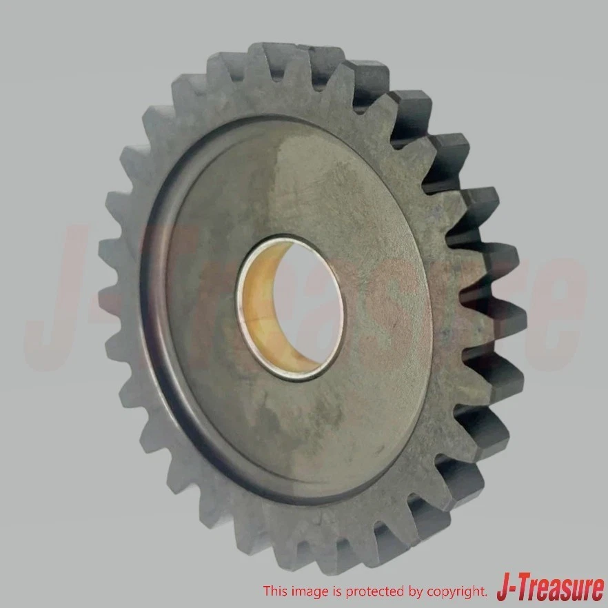 KAWASAKI KLR250 KL250D 1985-2005 Genuino Engranaje de carril en ralentí 28T 59051-1120 OEM Foto 2 de 4