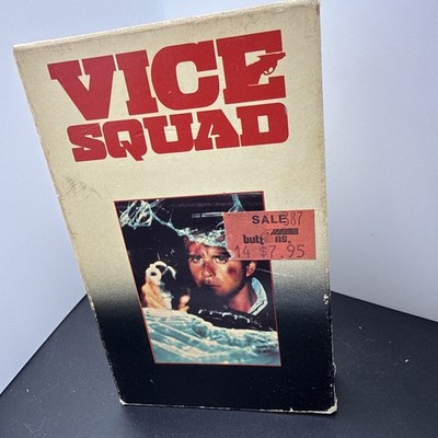 Vice Squad (Betamax / Beta Tape 1982) Wings Hauser, Gritty Crime Action, NOT VHS