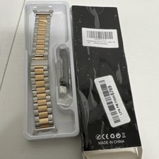 Stainless Steel Gold Silver Strap for Samsung Galaxy Watch 6 8 Classic