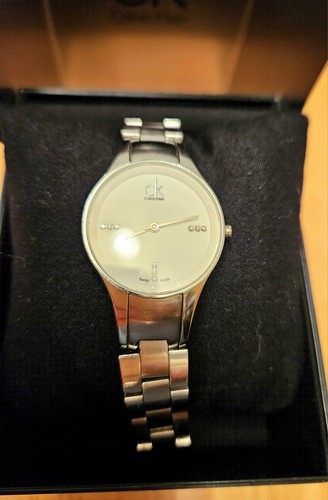 Calvin Klein Ladies White Faced Watch K43231 - Picture 8 of 10