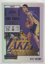2018-19 Panini Contenders Conference Finals Ticket 51/135 Kyle Kuzma #50 1le