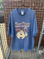 Vtg Harley-Davidson x Looney Tunes Ruff Riders T Shirt 3XL 2003 Stuart, FL
