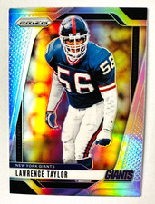 2024 Panini Prizm Lawrence Taylor SILVER Prizm Card #219 NY Giants Legend!