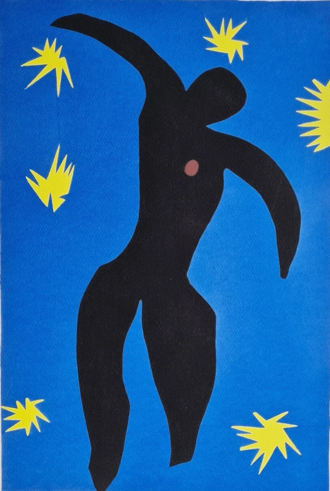 Henri Matisse * Icaro * 70 X 50 Cm * Litografia Firmata * Limitata # 13/75 - Immagine 2 di 4
