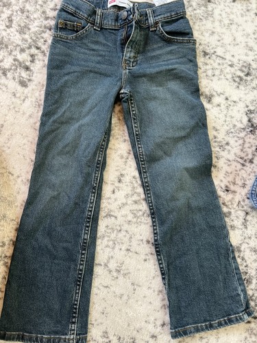 Boys Size 8 Pants Jeans Bundle (lot Of 4) Levi’s Wrangler And1 Old Navy - Picture 3 of 7