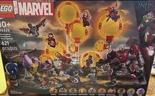 LEGO Avengers Endgame Final Battle 76323 Marvel Set 621pcs Iron Man Captain Ame…