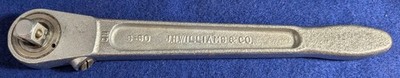 Vintage J.H. Williams 1/2'' Inch Drive Ratchet Push Through S-50 Forged in USA