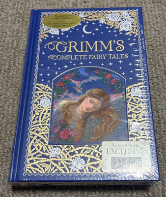 NEW GRIMM'S The Complete Fairy Tales - Barnes and Noble Leatherbound Collection