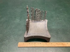 Vtg C.T.D. Co. No. 80 Cleveland OH Twist Bit Drill Bit Index Stand Numbered