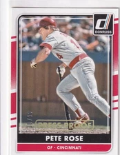 PETE ROSE /99 DONRUSS GOLD PRESS PROOF PARALLEL REDS #187 2016 16 PANINI