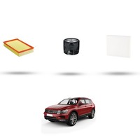 Hoffcar Wartungsset - 3 Filter FüR Vw Tiguan II (AD1) 1.5 TSI 110KW Ab 2018