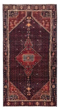 4'9" x 9'1" Traditional Vintage Hand Knotted Oriental Carpet Wool Area Rug