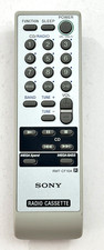Sony RMT-CF10A Radio Cassette Remote Control Genuine OEM ALL BUTTONS TESTED