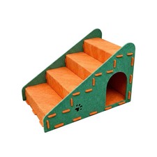 4 Step Ramp Stairs for Sofa  Chair NonSlip Sturdy Pet Steps Dogs Cats