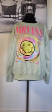 Nirwana Pullover Gr. M L 38 40 Mint Bunt Pulli Sweatshirt