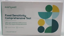 EverlyWell Food Sensitivity Comprehensive Test Sealed Kit Test 204 - EXP 01/27
