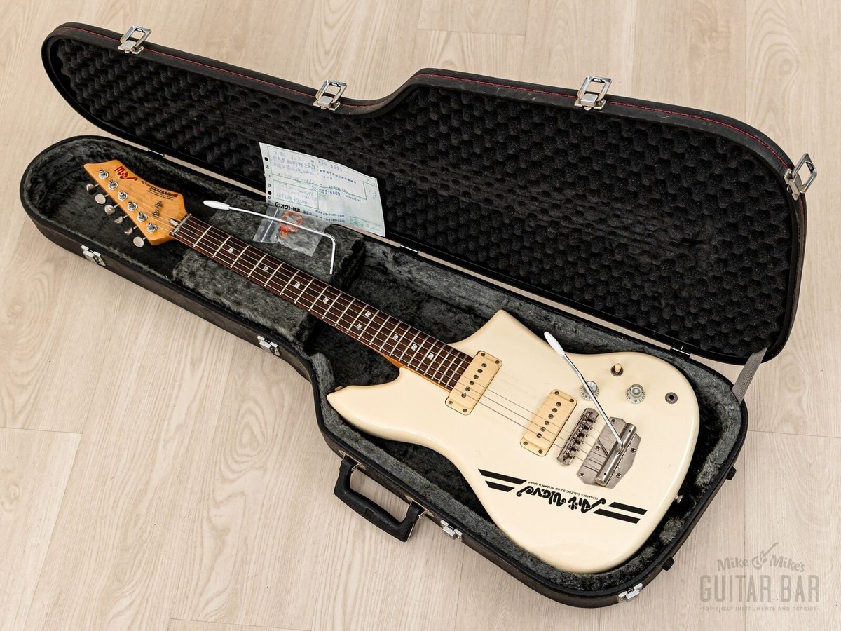 ギター　フェルナンデス 1980 Fernandes V-7 Art Wave Vintage Electric Guitar White w